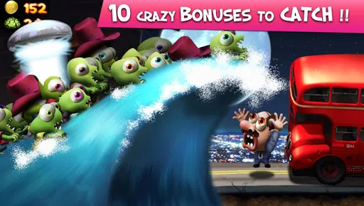 Zombie Tsunami main menu interface